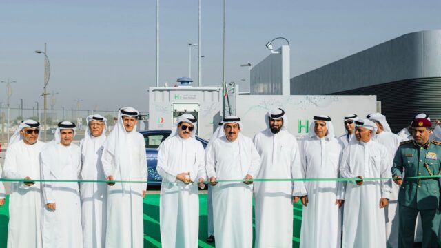 مجموعة اينوك تفتتح أول محطة وقود متكاملة بالهيدروجين الأخضر في دبي